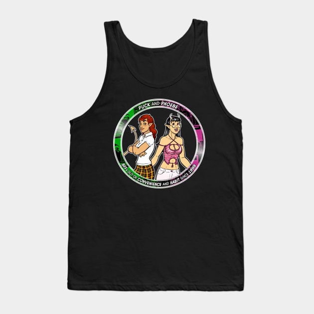 Puck and Phoebe: BFFs Tank Top by ElectricGecko